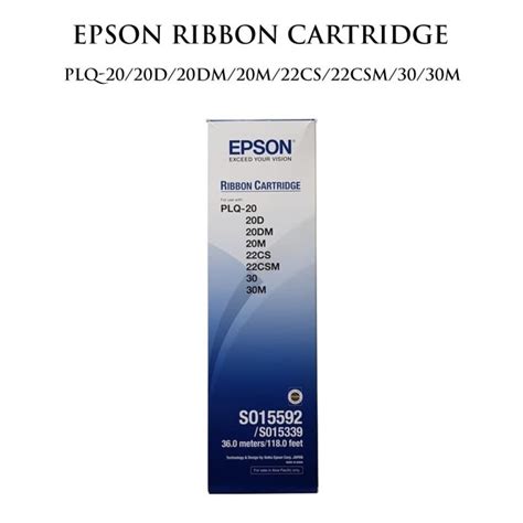 Jual PITA EPSON PLQ 20 ORIGINAL RIBBON CATRIDGE PLQ20 PER PCS