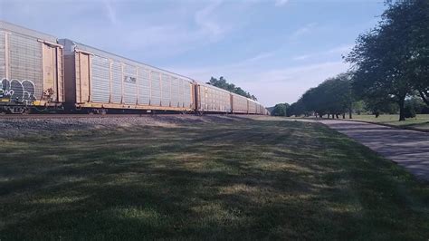 Csx Train In Dayton Ohio Youtube