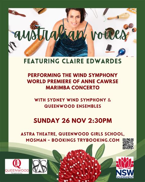 Australian Voices Sydney Wind Symphony In Concert Featuring Guest