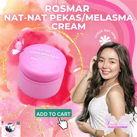 Rosmar Nat Nat Pekas And Melasma Cream Original Lazada Ph