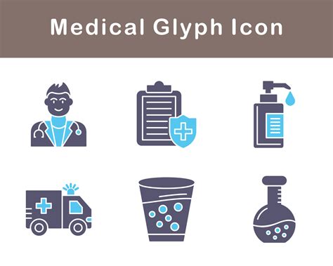 Medical Vector Icon Set Vector Art At Vecteezy