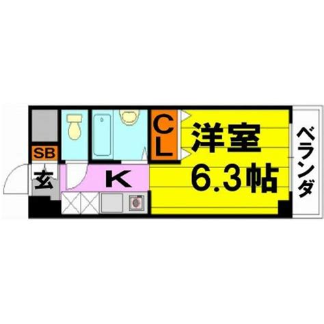 阪急宝塚本線 石橋阪大前駅 地上6階建て 築25年 大阪府池田市石橋2 5万円／1k 洋63 K15／20㎡｜賃貸物件賃貸