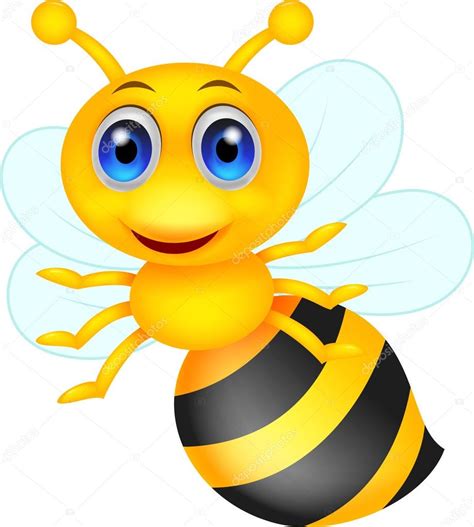 Caricatura Lindo Abeja Vector De Stock Tigatelu 27377545