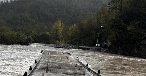 Maltempo Strada Di Alpepiana Chiusa Al Transito Veicolare