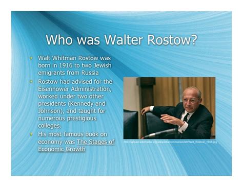 Walt Rostow