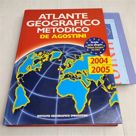 ATLANTE GEOGRAFICO METODICO 2004 2005 POSTER EUROPA DEAGOSTINI