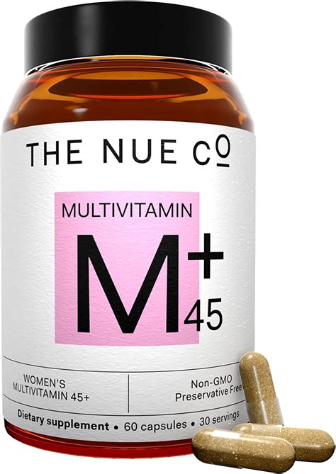 The Nue Co Suplemento Multivitamina 45 para mujer apoya la energía