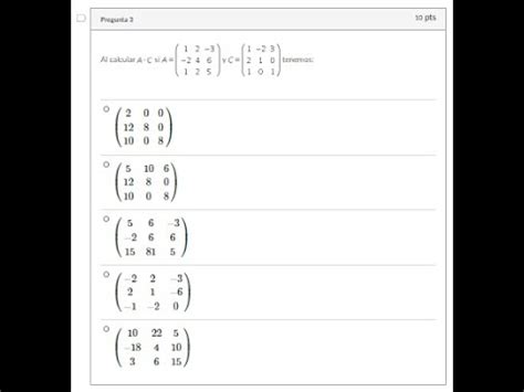 Algebra Lineal Escenario Youtube