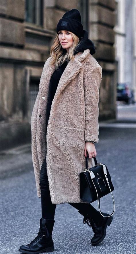 Pin By Penny Alford On Brown Teddy Coat Winter Fashion Outfits