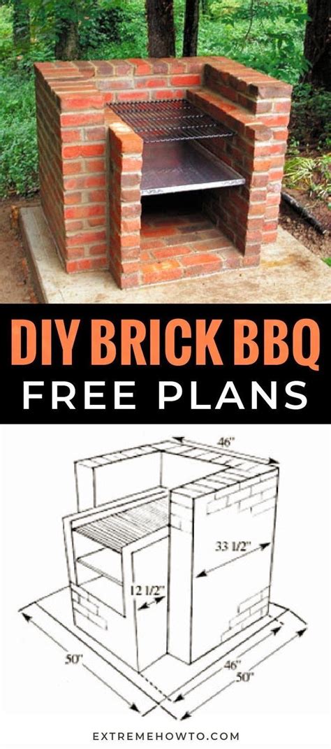 How To Build A Brick Barbecue Artofit