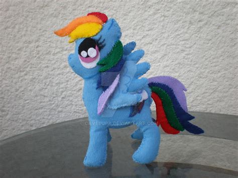 Rainbow Dash plushie by CaveLupa on DeviantArt