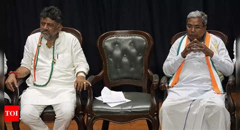 Congress Siddaramaiah In Delhi DK Shivakumar Stays Back Amid Tussle