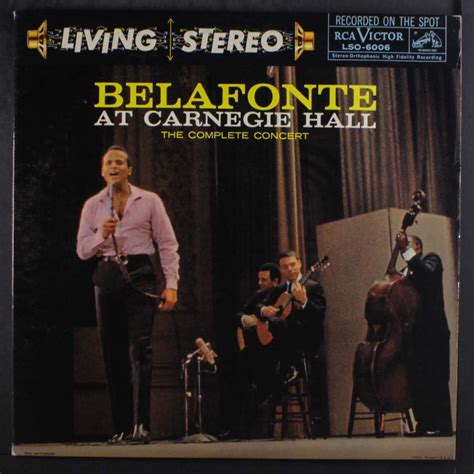 Belafonte At Carnegie Hall Vinyl Lp Amazon De Musik Cds Vinyl