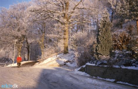 Arkiv Dk Vinter P Gl Jellingvej Vejle Januar