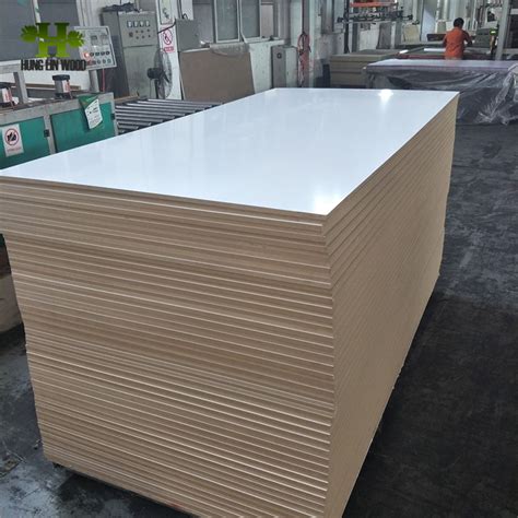 15mm Melamine Faced Mdf Panels For Store Suppliers Hunglin Wood