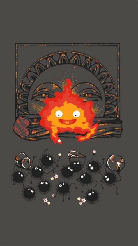 Wallpaper Calcifer Howl S Moving Castle