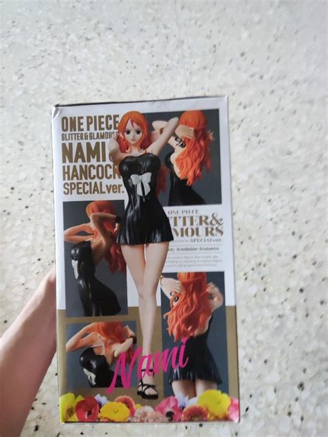 Gold Toei One Piece Glitter And Glamours Special Ver Nami Anime Figure