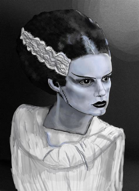 Bride Of Frankenstein By Reverendevil On Deviantart