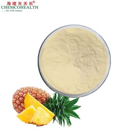 Health Food Additives Pharmaceutical Grade Food Grade Bromelain Powder