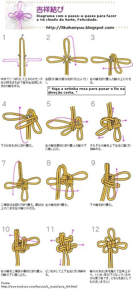 instructions to tie a knot together in different ways with pictures on ...