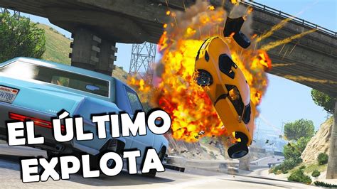 EL ÚLTIMO EXPLOTA CARRERAS EN GTA V ONLINE YouTube