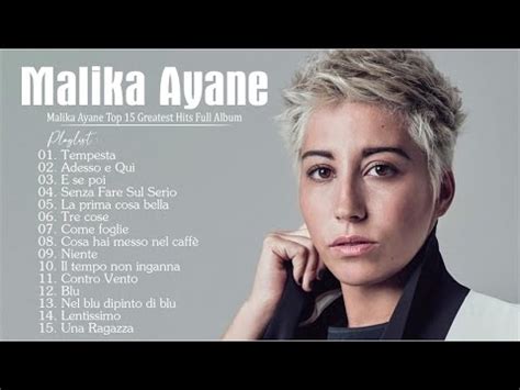 Malika Ayane Miglior Album 2023 Malika Ayane Migliori Successi Dell