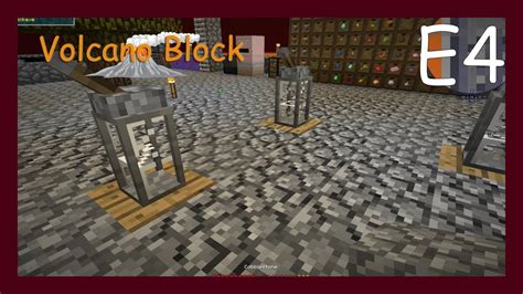 Volcano Block Modded Minecraft E Ancient Cobble Youtube