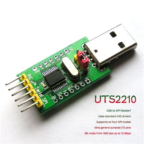 1pc Usb2spi Spi Master Hid Device Spi Usb Adapter In Integrated