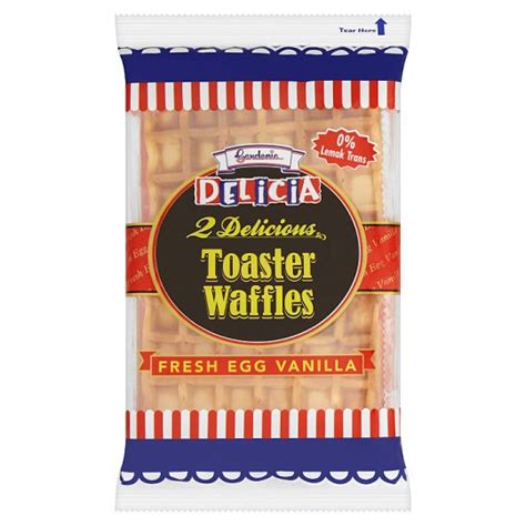 Gardenia 2 Delicions Toaster Waffles Choloate 42G Quin Mart PJ 11