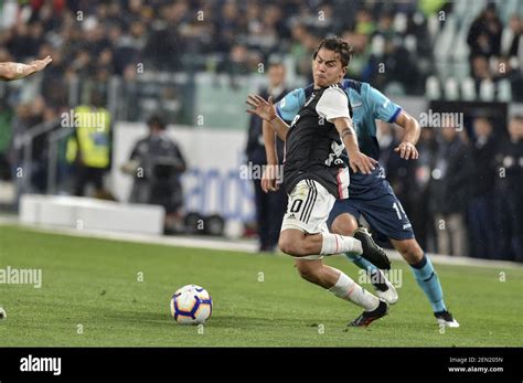 Paulo Dybala Of Juventus FC And Berat Djimsiti Of Atalanta BC During