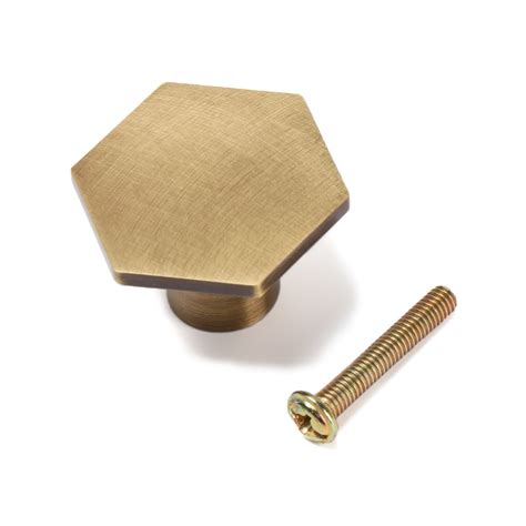 POIGNEE DE MEUBLE BOUTON DE MEUBLE Triangle Champagne Boutons De