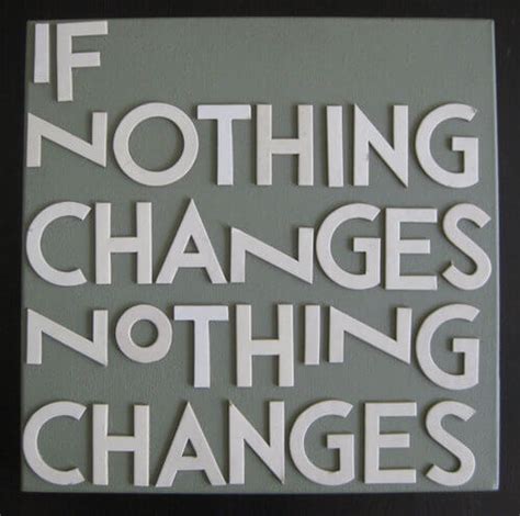 Nothing Changes if Nothing Changes - TDT Analytics