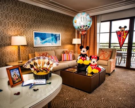 In Room Celebrations Disney World Bestroomone