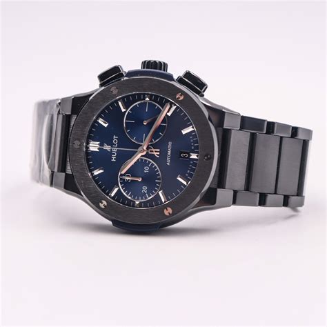 Classic Fusion 45 Chronograph Ceramic Blue Hublot 520 Cm 7170 Cm