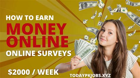 How To Earn Money Through Online Surveys Feed Opi