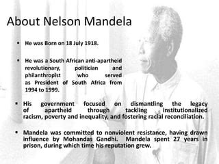 Nelson Mandela Born Or Made Leader Online Cpshouston Net