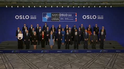 Nato Foreign Ministers Meeting In Oslo Norway Jun Full