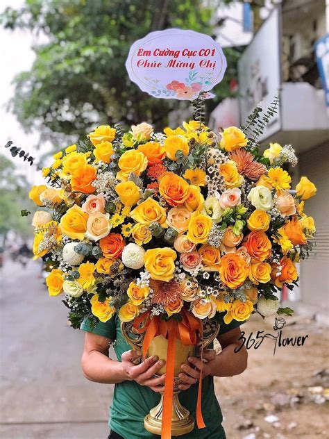 Bình Hoa Sang Trọng 225 Dịch Vụ Điện Hoa Tphcm