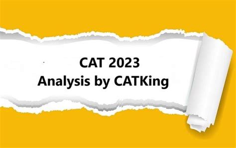 CAT 2023 Exam Analysis And Expected Cutoff By CATKing