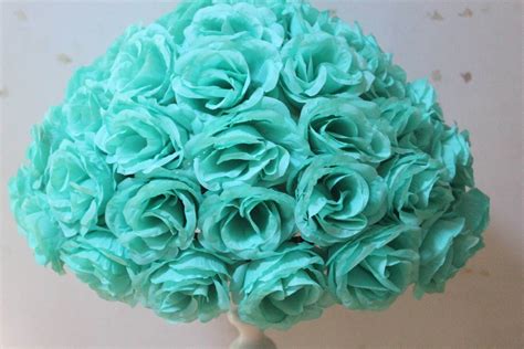 Popular Tiffany Blue Silk Flowers-Buy Cheap Tiffany Blue Silk Flowers lots from China Tiffany ...