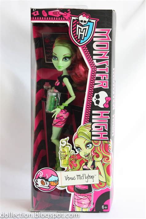 Review 56 Monster High Coffin Bean Venus Mcflytrap Doll Margaret