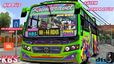 Kumaravel🎀💥 சேலம் To தர்மபுரி Tn Private Bus Driving Bus Simulator