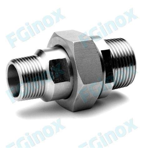 Racor Hidr Ulico Mmr G Fg Inox De Rosca De Acero Inoxidable