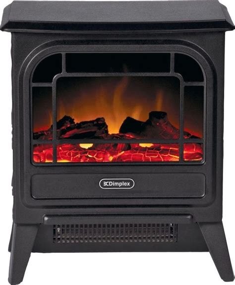 Dimplex Electric Micro Stove Steel 1200 W Black Cast Effect Uk Kitchen And Home