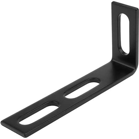 Amazon Pcs X Inch Black Adjustable L Shaped Bracket With