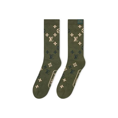 monogram surplus socks  super lucky day   louis vuitton