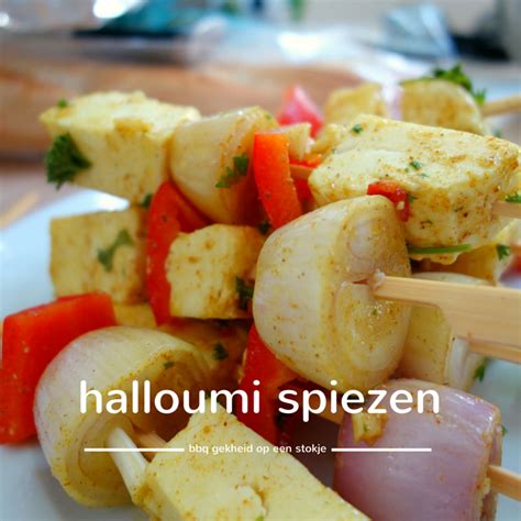 Halloumi Spiezen Voor Op De BBQ Of In De Pan Leukegeit