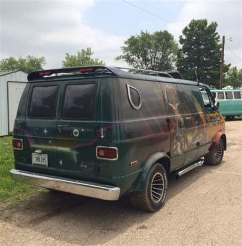 Destroyer Custom 70s Dodge Van Mini Van Custom Vans Van