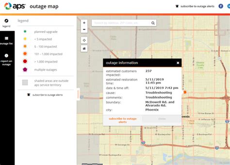 South Central Power Outage Map - Maping Resources