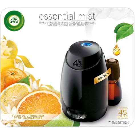 AIR WICK Essential Mist Diffuseur Automatique Fleurs De Citronnier Et